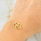 Herraje Marca Automovil 1gr / 2cm / Oro Amarillo 18K