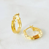 Candongas Clau 1.2gr / 1.5cm / Oro Amarillo 18K ©