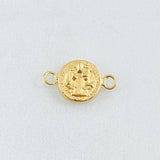 Herraje San Benito 0.35gr / 1.4cm / Oro Amarillo 18K *