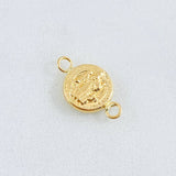 Herraje San Benito 0.35gr / 1.4cm / Oro Amarillo 18K *