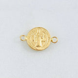 Herraje San Benito 0.45gr / 1.6cm / Oro Amarillo 18K *