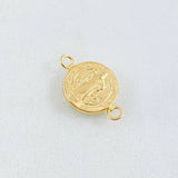 Herraje San Benito 0.5gr / 1.6cm / Oro Amarillo 18K *