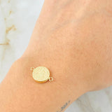 Herraje San Benito 0.65gr / 1.8cm / Oro Amarillo 18K *