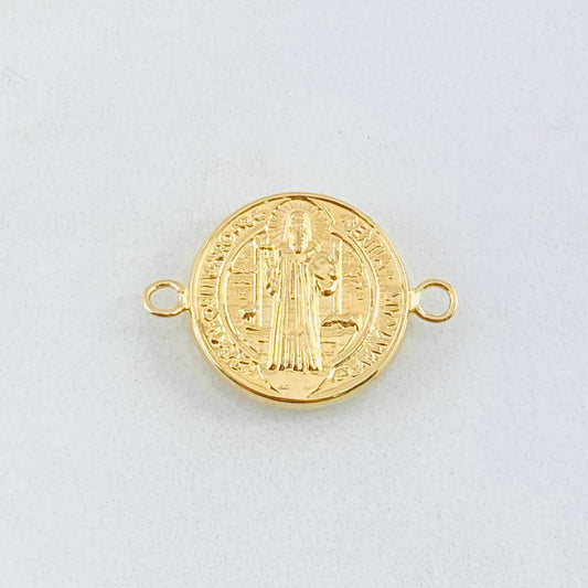 Herraje San Benito 1.1gr / 2cm / Oro Amarillo 18K *