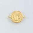 Herraje San Benito 1.15gr / 2cm Oro Amarillo 18K ©