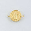 Herraje San Benito 0.55 g / 1.6 cm Oro Amarillo 18K