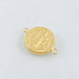 Herraje San Benito 0.7gr / 1.8cm / Oro Amarillo 18K