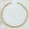 Tobillera GC 6.65gr / 29cm / 4.9mm Diamantada Oro Amarillo 18K *