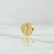 Herraje San Benito 0.4gr / 1cm-Tambor Oro Amarillo 18K *