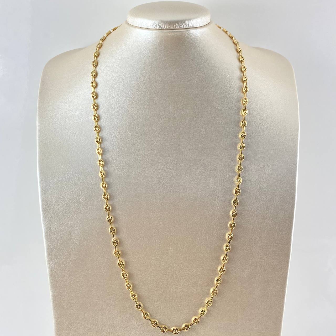 Cadena GC 13.55gr / 60cm / 4.8mm Diamantada Oro Amarillo 18K *
