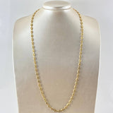 Cadena GC 13.55gr / 60cm / 4.8mm Diamantada Oro Amarillo 18K *