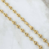 Cadena GC 13.55gr / 60cm / 4.8mm Diamantada Oro Amarillo 18K *