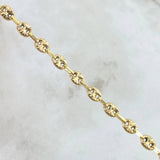 Cadena GC 13.55gr / 60cm / 4.8mm Diamantada Oro Amarillo 18K *