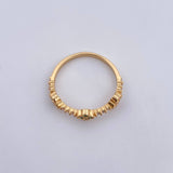Anillo Trio Trebol 1.95gr / T6 3/4 / Circones De Colores Oro Amarillo 18K $