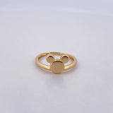 Anillo Raton 2.05gr / T6 1/2 / Liso Oro Amarillo 18K $