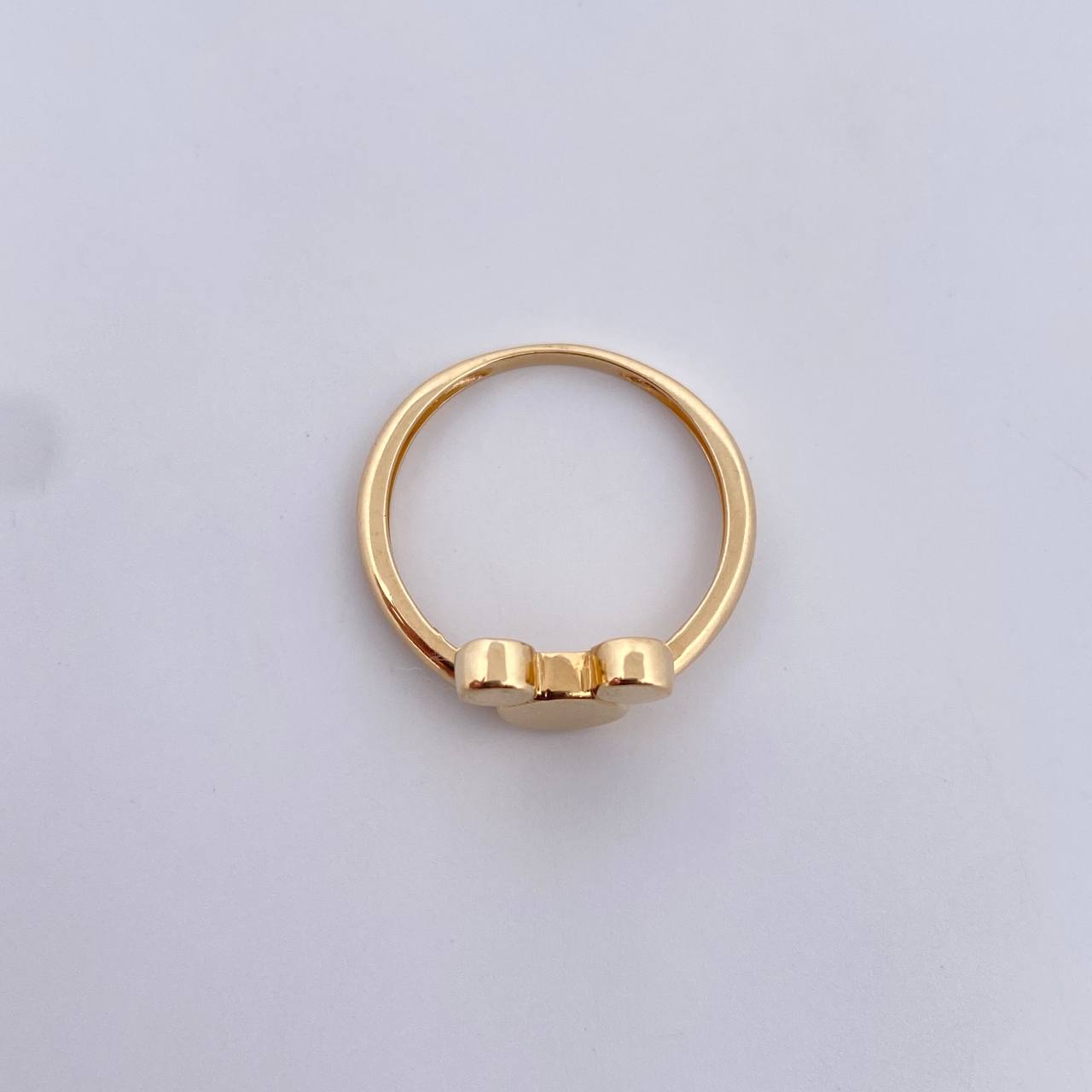 Anillo Raton 2.05gr / T6 1/2 / Liso Oro Amarillo 18K $