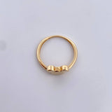 Anillo Raton 2.05gr / T6 1/2 / Liso Oro Amarillo 18K $
