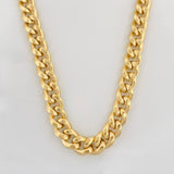 Cadena Cubana 14.05g / 60cm / 6.8mm Oro Amarillo 18K