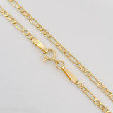 Cadena Fígaro 1.55g / 45cm / 1.9mm Oro Amarillo 18K