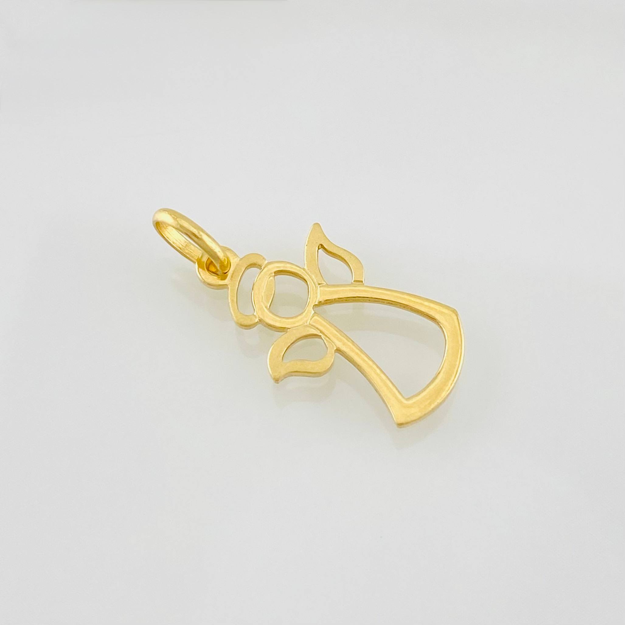 Dije Silueta Ángel 0.75g / 2cm Oro Amarillo 18K