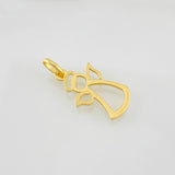 Dije Silueta Ángel 0.75g / 2.2cm Oro Amarillo 18K