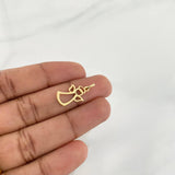 Dije Silueta Ángel 0.75g / 2cm Oro Amarillo 18K