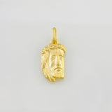 Dije Rostro Cristo 0.65g / 2cm Oro Amarillo 18K
