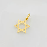 Dije Estrella de David 0.75g / 2cm Oro Amarillo 18K