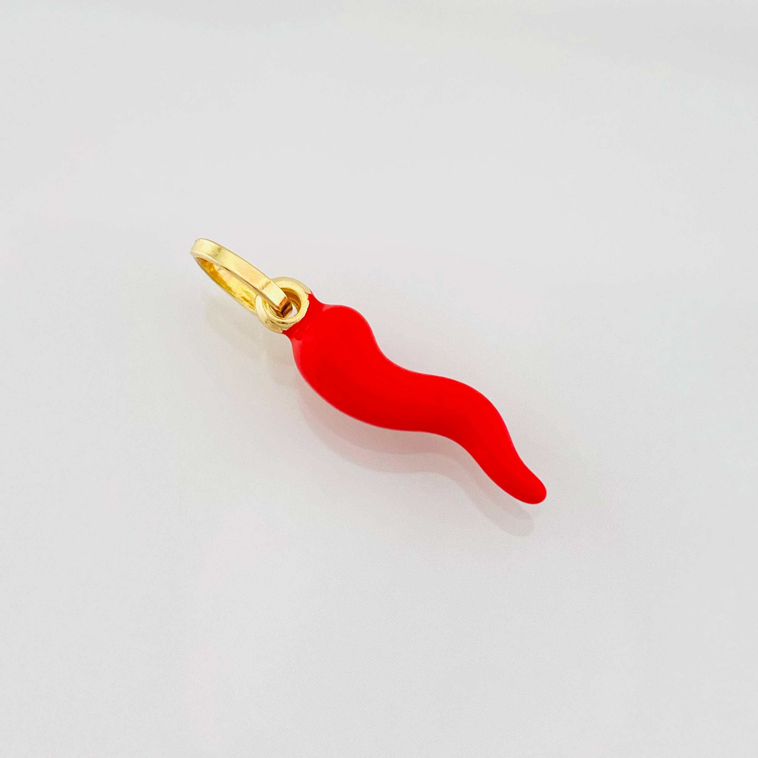 Dije Chile Jalapeño 0.8g / 2.3cm Oro Amarillo 18K