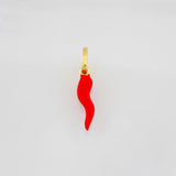 Dije Chile Jalapeño 0.5g / 2cm Oro Amarillo 18K