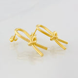 Topos Moño 3.25g / 1.8mm Oro Amarillo 18K