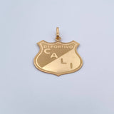 Dije Deportivo Cali 2.3gr / 3.2cm / Oro 18K &