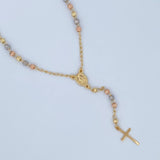 Rosario Virgen Milagrosa 6.05gr / 50.5cm / Oro 18K $
