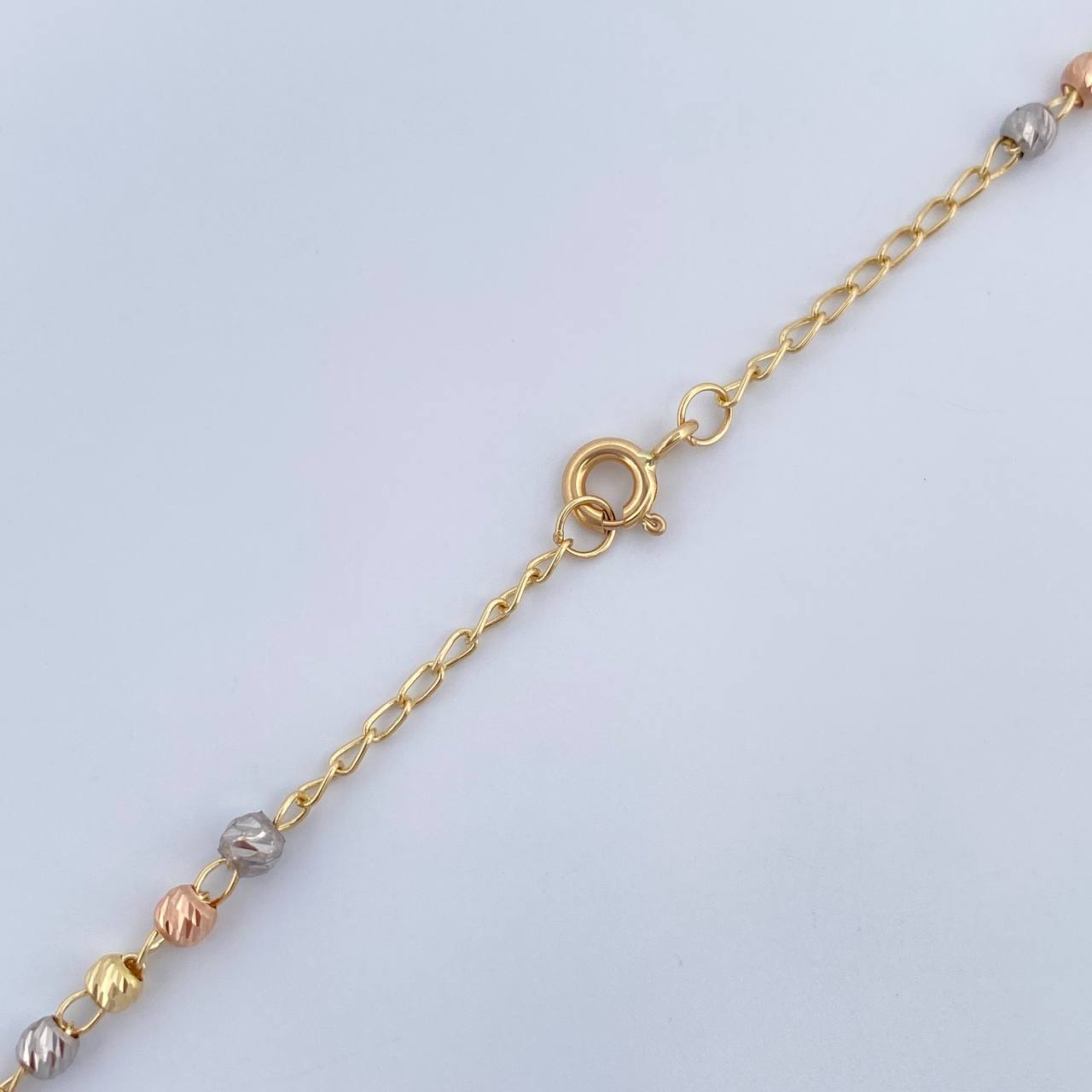 Rosario Virgen Milagrosa 6.05gr / 50.5cm / Oro 18K $