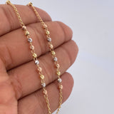 Rosario Virgen Milagrosa 6.05gr / 50.5cm / Oro 18K $