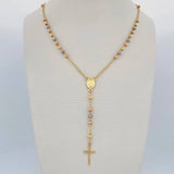 Rosario Virgen Milagrosa 6.05gr / 50.5cm / Oro 18K $