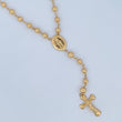 Rosario Virgen Milagrosa 12.65gr / 31cm / Oro 18K $