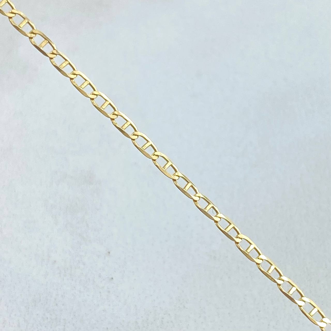Cadena Escalera 1.55gr / 40cm / +3 Oro 18K