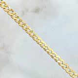 Pulso Cubano 4.2gr / 21cm / +3 Oro 18K