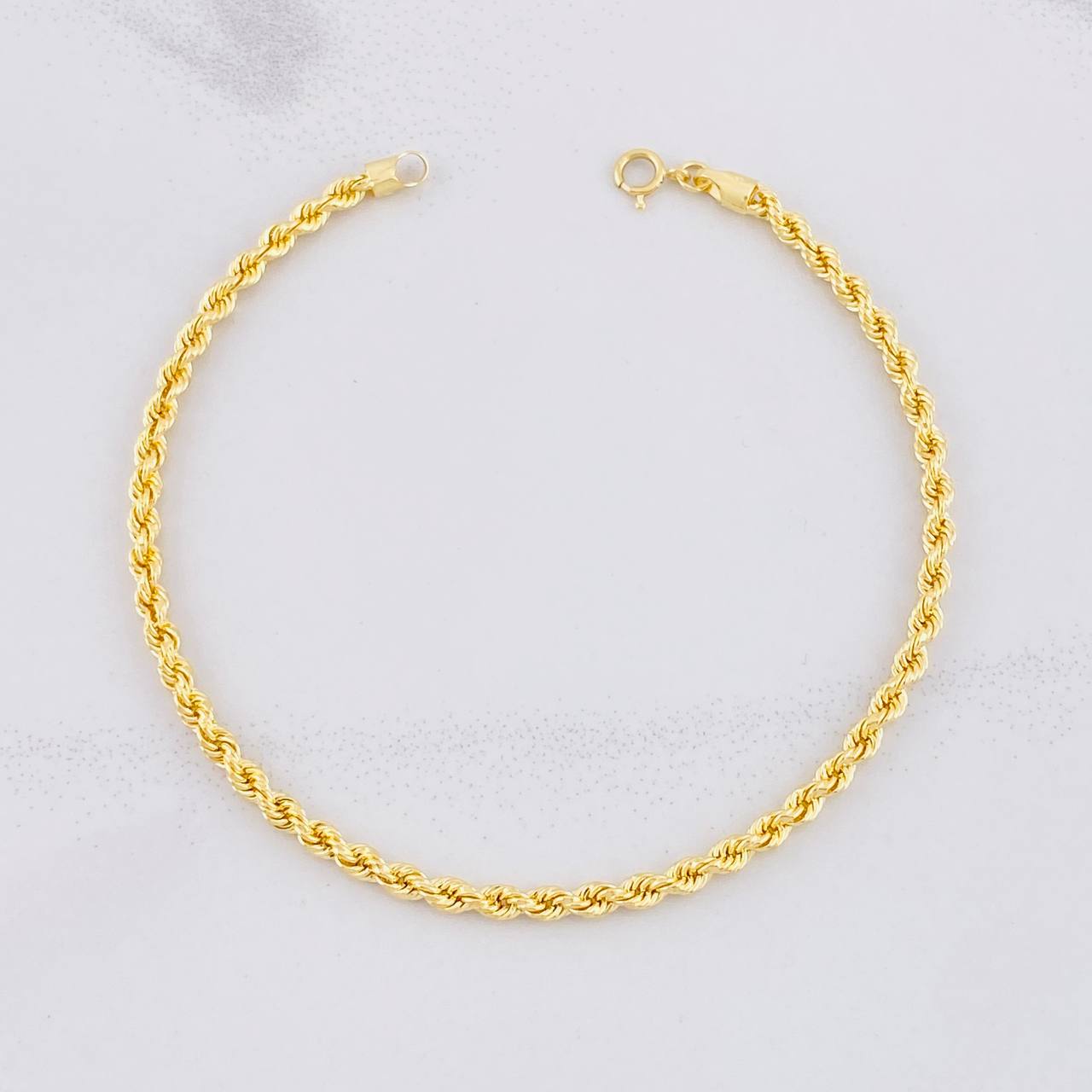 Pulso Lazo 2.4g / 19.5cm / 2.8mm Oro Amarillo 18K