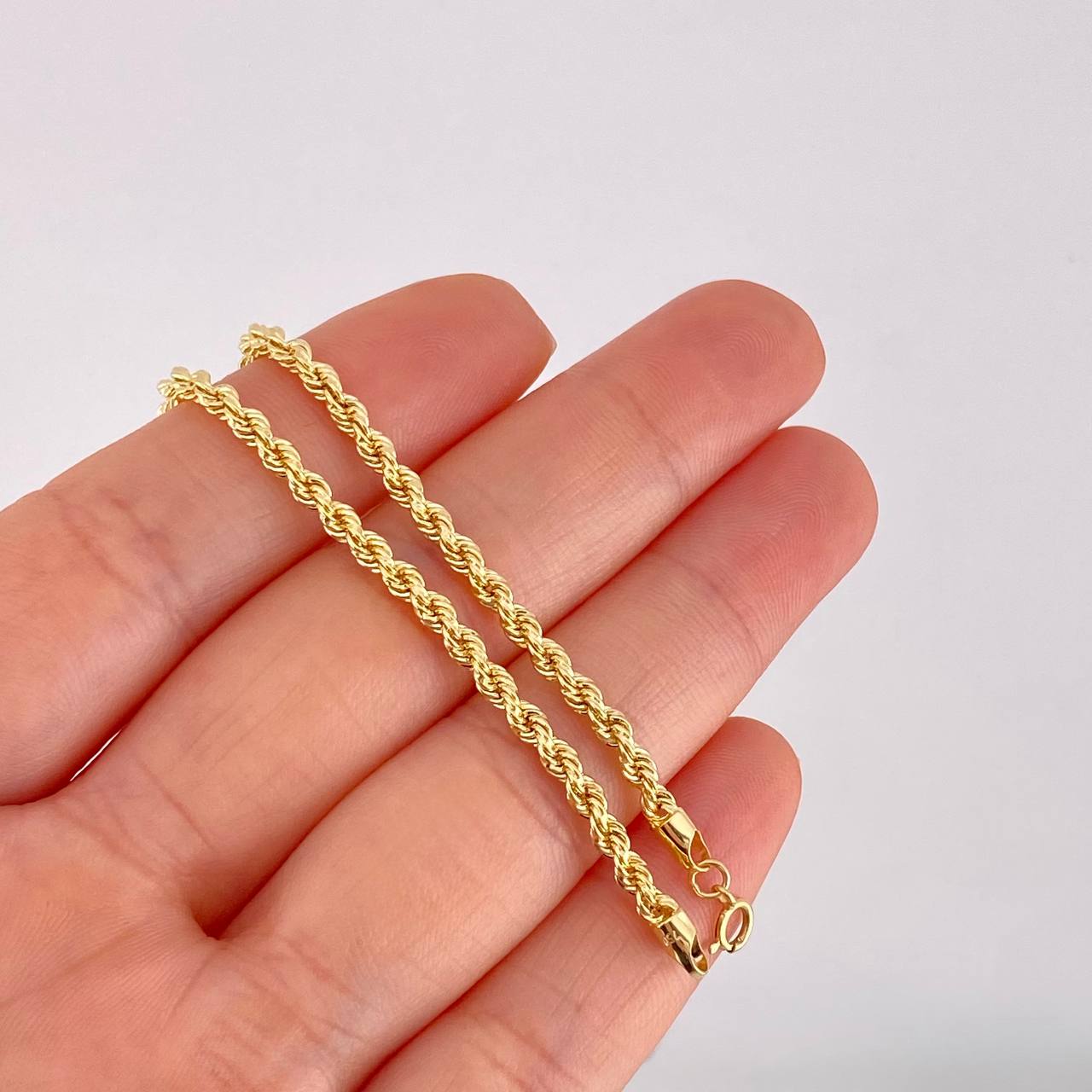Pulso Lazo 2.4g / 19.5cm / 2.8mm Oro Amarillo 18K