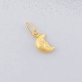 Dije Media Luna 0.3g / 1.5cm Oro Amarillo 18K