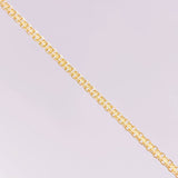 Cadena China 5.5g / 60cm / 2.1mm Oro Amarillo 18K