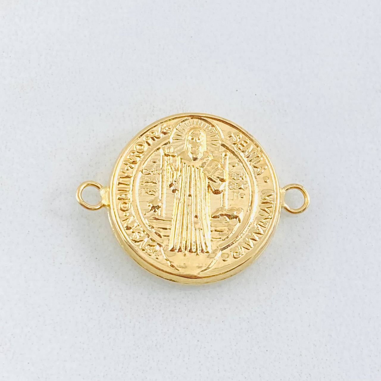 Herraje San Benito 1.1gr / 2.2cm / Oro Amarillo 18K