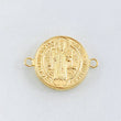 Herraje San Benito 1.1gr / 2.2cm / Oro Amarillo 18K