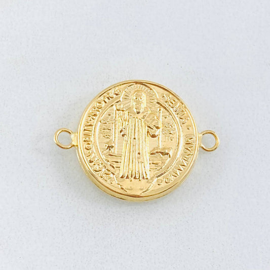 Herraje San Benito 1.1gr / 2.2cm / Oro Amarillo 18K