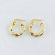 Candongas Kary 1.1gr / 1.3cm-Oro Amarillo 18K
