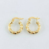 Candongas Lupe 1gr / 1.5cm / Oro Amarillo 18K ©