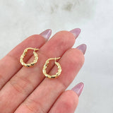 Candongas Lupe 1gr / 1.5cm / Oro Amarillo 18K ©