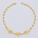 Pulso Gc Corazón Diamantado 2.45 g / 18.5 cm / 3.2 mm Oro Amarillo 18K